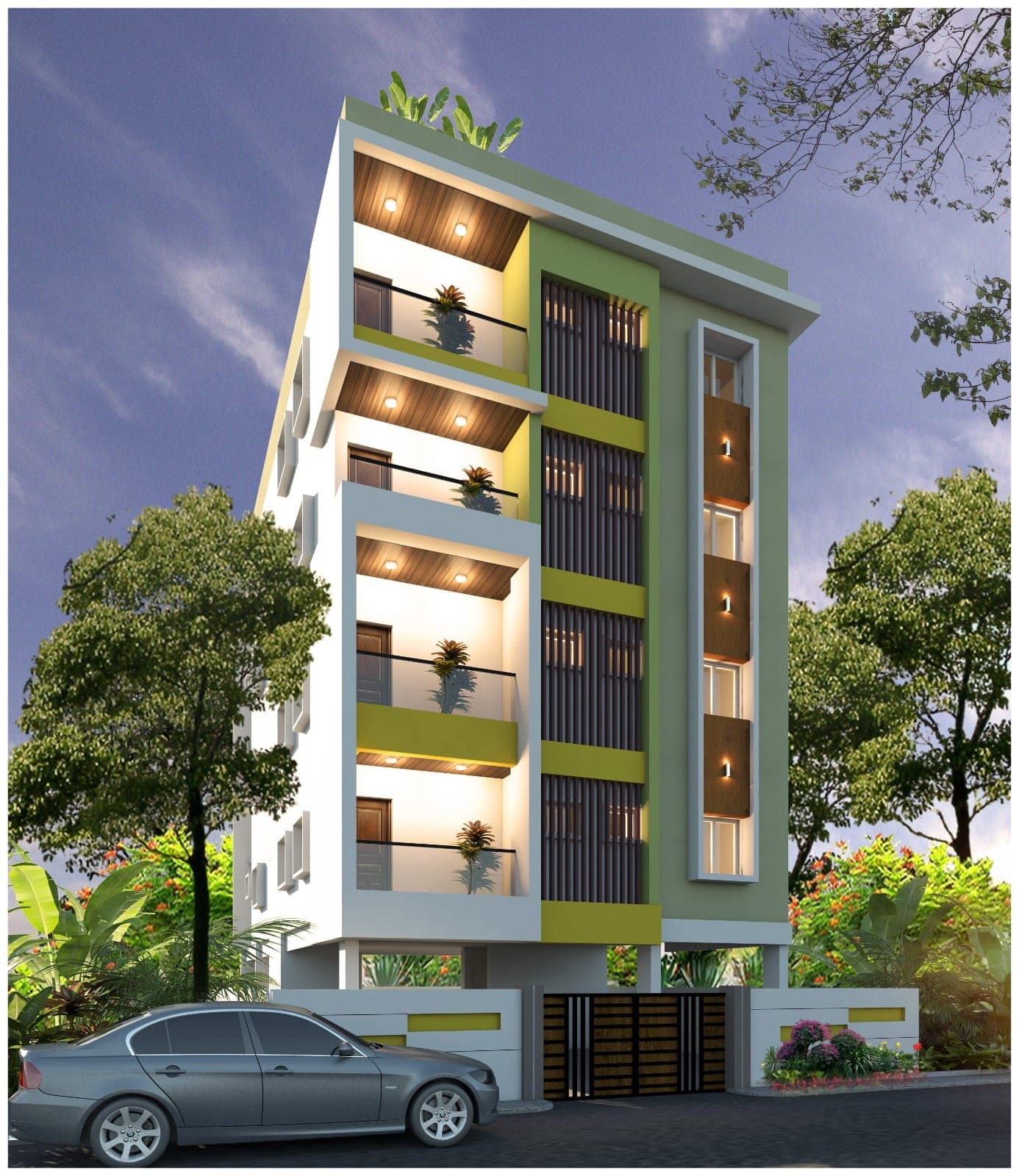 Architectural project 6 by M.V.S. Associates