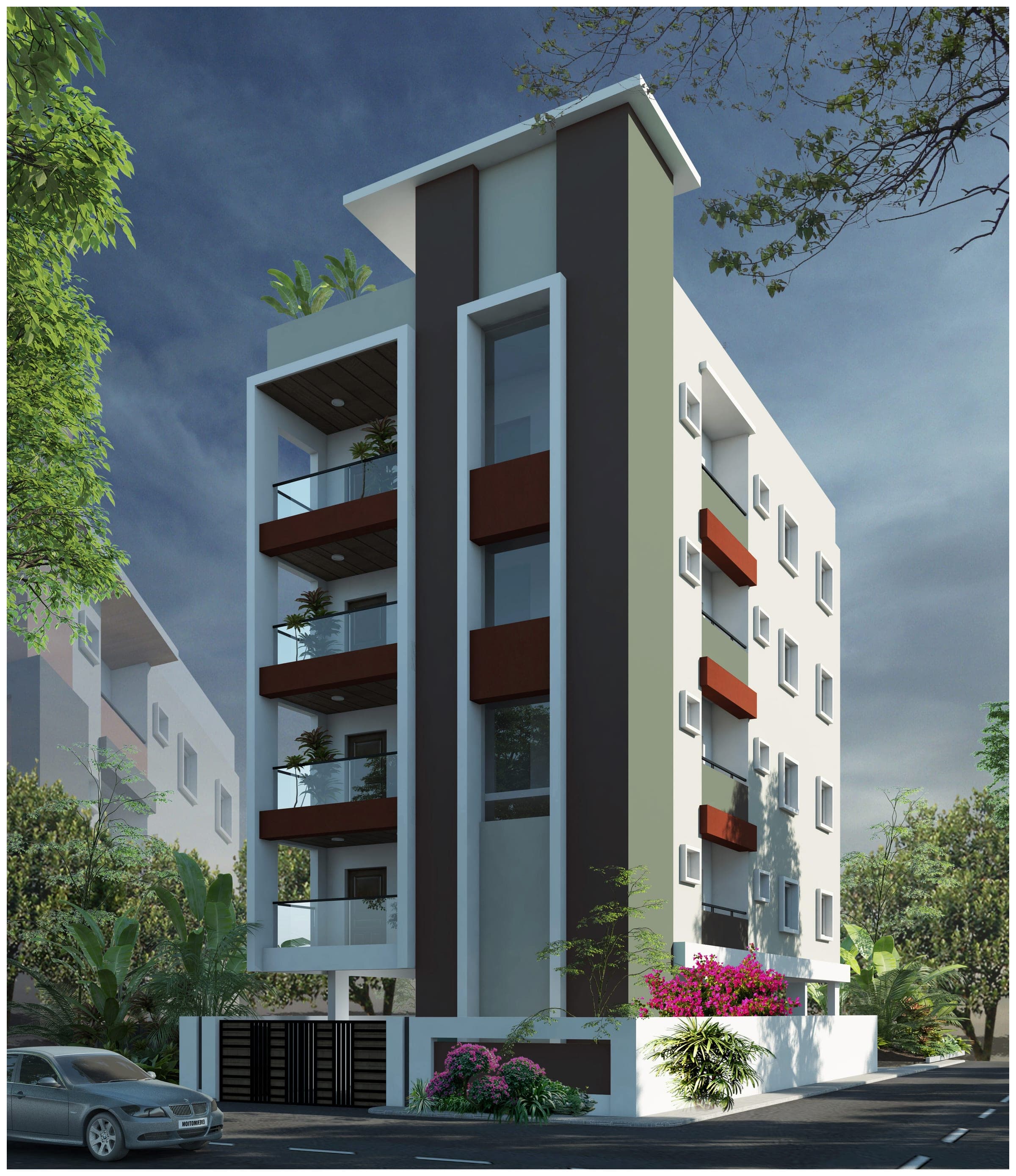 Architectural project 2 by M.V.S. Associates