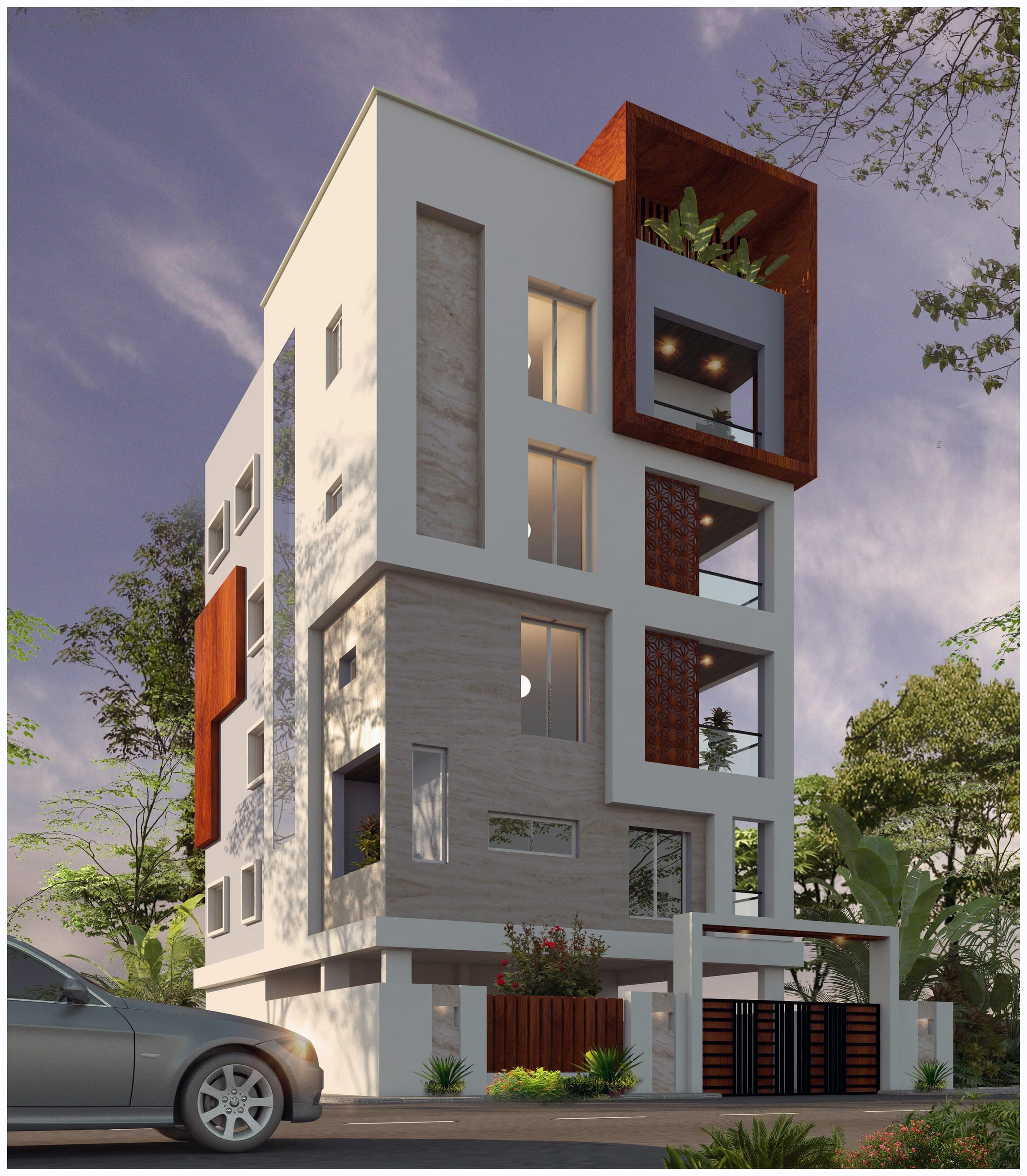 Architectural project 6 by M.V.S. Associates